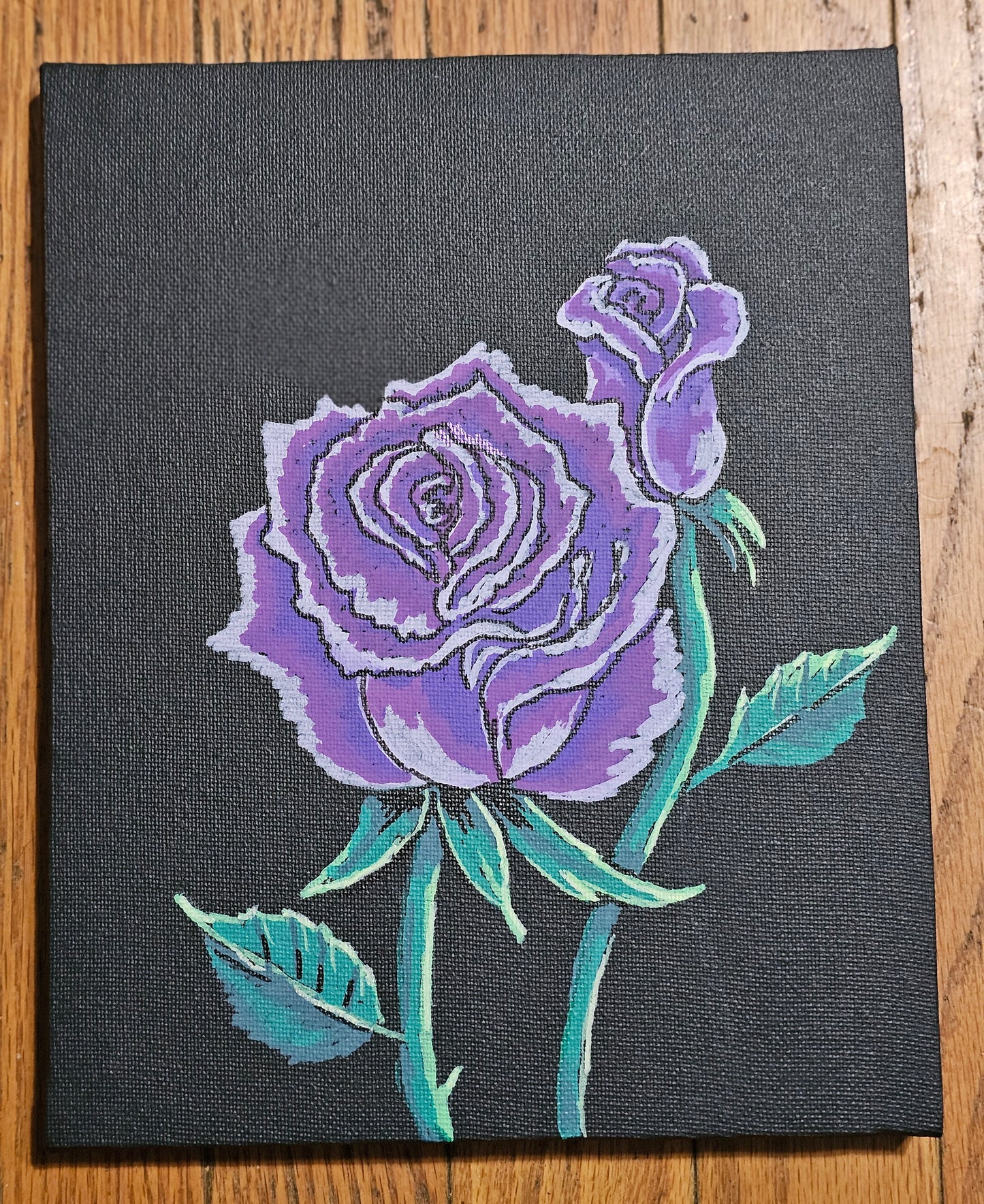 Purple Roses
