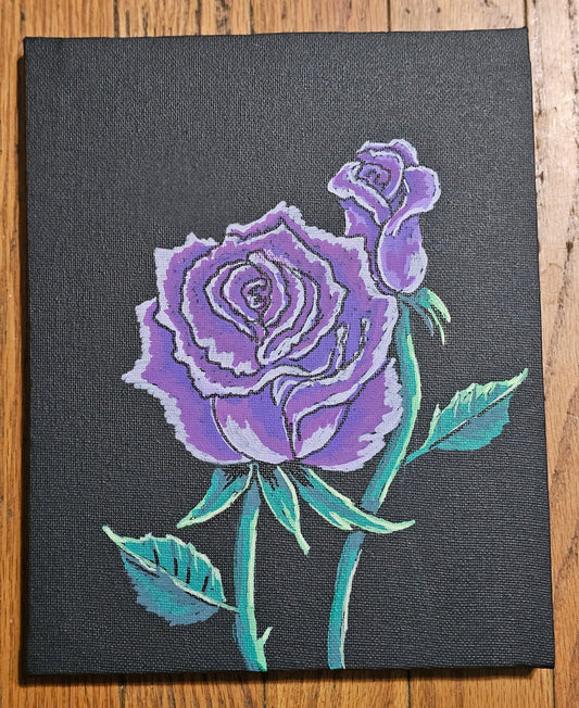 Purple Roses
